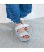 【モード エ ジャコモ/MODE ET JACOMO】のnoyau 厚底サテンベルクロスポーツサンダル シルバー|ID: prp329100004669545 ipo3291000000034595083