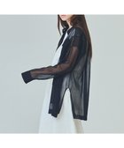 【グレース コンチネンタル/GRACE CONTINENTAL】のカバーオールシアージャケット ブラック|ID: prp329100004669559 ipo3291000000033762143