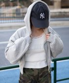 【ウィゴー/WEGO】のダメージショートジップパーカー 杢グレー|ID: prp329100004669813 ipo3291000000033763999