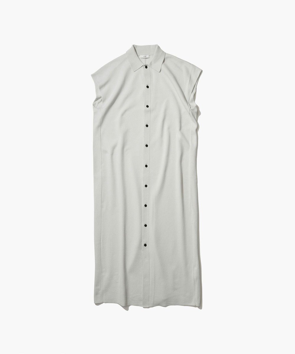 【エイトン/ATON】の50/2 NATURAL DYED ORGANIC ポロドレス 人気、トレンドファッション・服の通販 founy(ファニー) 　ファッション　Fashion　レディースファッション　Fashion for Women　ワンピース　Dresses　フォーマル・パーティードレス・結婚式用ドレス　Elegant & Casual Dresses　インド　Indian Textile　オーガニック　Organic Cotton　春　Spring　カーディガン　Cardigan, Knitwear　ダブル　Double, Double-Breasted　ドレス　Dress, One-Piece　ノースリーブ　Sleeveless, No-Sleeve　マキシ　Maxi, Full Length　S/S・春夏　SS, Spring/Summer, Warm Season　夏　Summer　 other-1|ID: prp329100004669821 ipo3291000000033764030