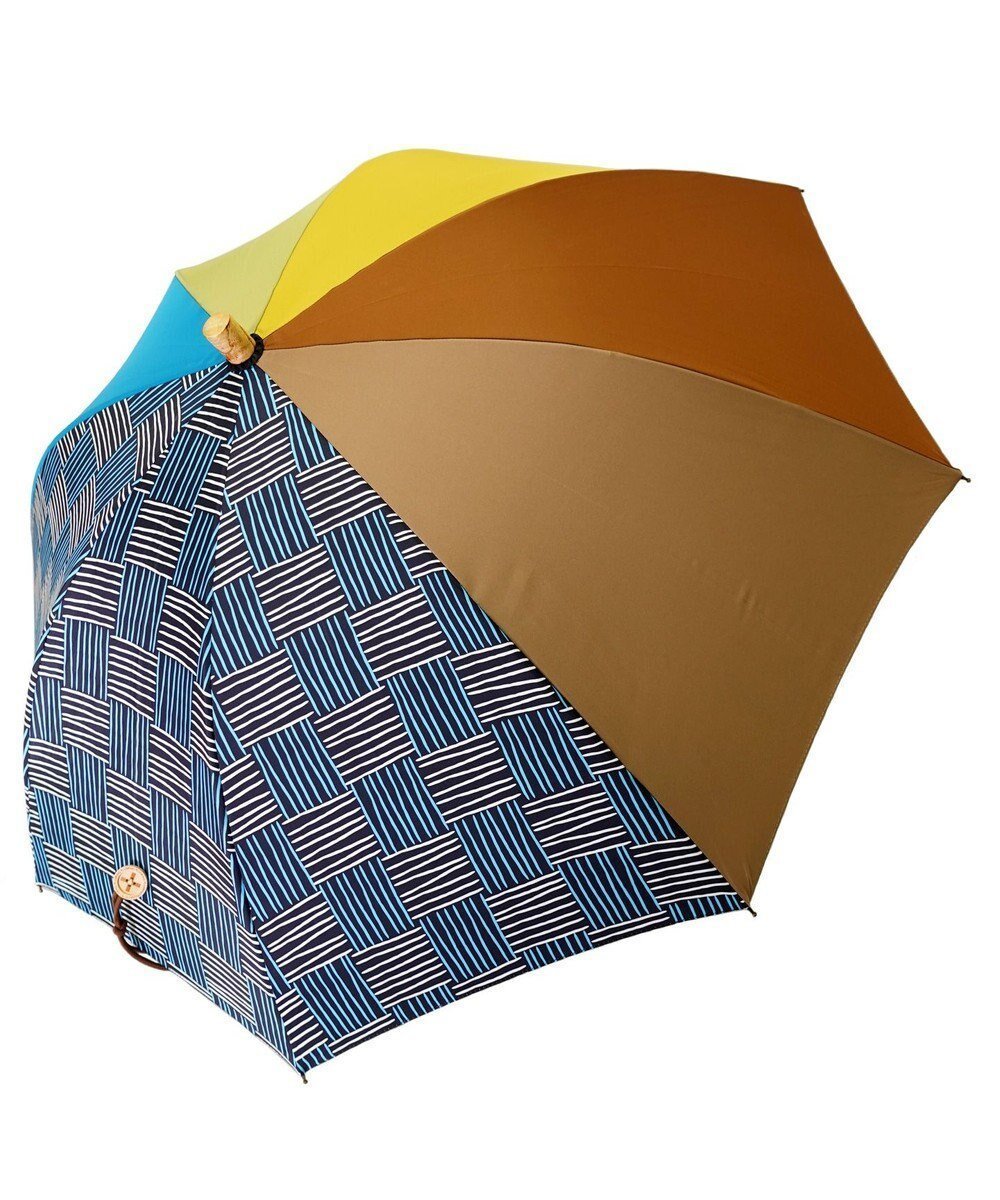 【プラスリング/+RING】のレディース向け プラスリング 晴雨兼用(長ショート) MLT T1301 インテリア・キッズ・メンズ・レディースファッション・服の通販 founy(ファニー) 　ファッション　Fashion　レディースファッション　Fashion for Women　レイングッズ・傘・晴雨兼用傘　Umbrellas & Rain Gear　コンパクト　Compact, Small Size　ショート　Short, Short Length　ラップ　Wrap, Wrap Design　傘　Umbrella, Parasol　日傘　Parasol, UV Umbrella　マルチカラー|ID: prp329100004669834 ipo3291000000034981461