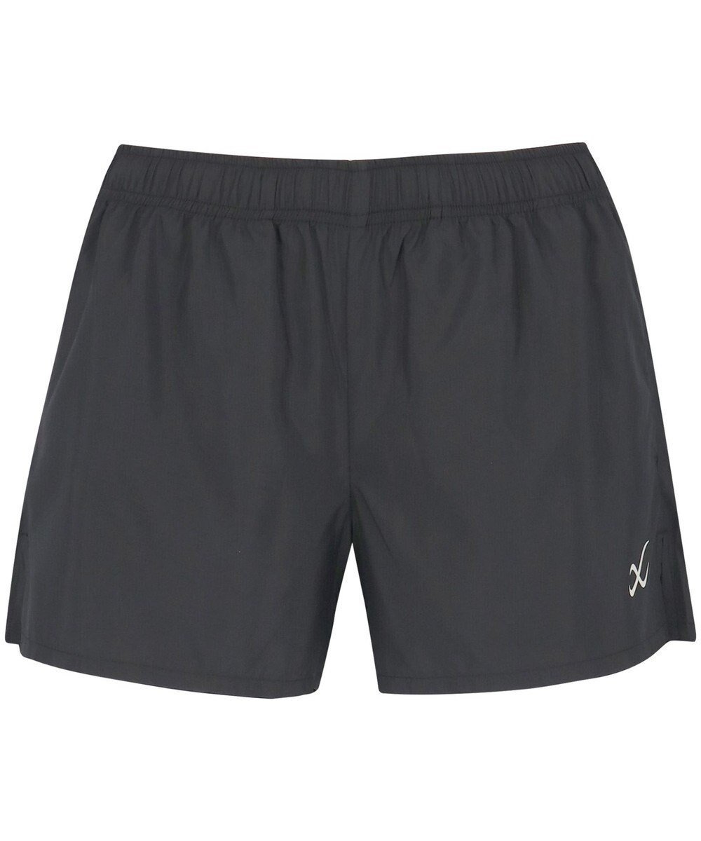 【シーダブリューエックス/CW-X】の【WOMEN】 CW-X ボトムス ランニングパンツ ショート 2分丈 はっ水性(本体) 立体パターン設計 レディース DHY202 /ワコール インテリア・キッズ・メンズ・レディースファッション・服の通販 founy(ファニー) 　ファッション　Fashion　レディースファッション　Fashion for Women　パンツ　Pants & Trousers　ショート　Short, Short Length　スリット　Slit, Slit Detail　パターン　Pattern, Design Print　ポケット　Pocket, Pocket Detail　ランニング　Running, Running Wear, Activewear, Jogging　ブラック|ID: prp329100004669858 ipo3291000000035559482