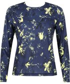 【シーダブリューエックス/CW-X】の【WOMEN】 CW-X トップス 【薄軽ランニングシャツ】 長袖 Uネック 吸汗速乾性(本体) レディース DLY159 /ワコール 人気、トレンドファッション・服の通販 founy(ファニー) ファッション Fashion レディースファッション Fashion for Women トップス・カットソー Cut & Sew Tops シャツ・ブラウス・オフィスカジュアル Elegant Blouses & Button-Ups プリント Print, Printed Pattern ランニング Running, Running Wear, Activewear, Jogging 長袖 Long Sleeve, Full Sleeve thumbnail イエロー|ID: prp329100004669864 ipo3291000000033764177