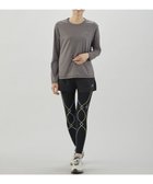【シーダブリューエックス/CW-X】の【WOMEN】 CW-X トップス 【薄軽ランニングシャツ】 長袖 Uネック 吸汗速乾性(本体) レディース DLY159 /ワコール 人気、トレンドファッション・服の通販 founy(ファニー) ファッション Fashion レディースファッション Fashion for Women トップス・カットソー Cut & Sew Tops シャツ・ブラウス・オフィスカジュアル Elegant Blouses & Button-Ups プリント Print, Printed Pattern ランニング Running, Running Wear, Activewear, Jogging 長袖 Long Sleeve, Full Sleeve thumbnail グレー|ID: prp329100004669864 ipo3291000000034071921