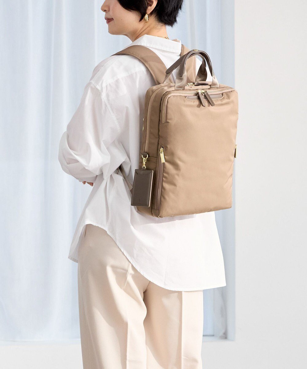 【エースバッグズアンドラゲッジ/ACE BAGS & LUGGAGE】のace. フィッテム レディースビジネスリュック A4 13.3インチPC 68681 エース インテリア・キッズ・メンズ・レディースファッション・服の通販 founy(ファニー) ファッション Fashion レディースファッション Fashion for Women バッグ Bags クッション Cushion, Throw Pillow コンパクト Compact, Small Size 傘 Umbrella, Parasol 抗菌 Antibacterial, Bacteria-Resistant 軽量 Lightweight, Ultra Light シンプル Simple, Minimal ストライプ Stripe, Striped Pattern スマート Smart, Elegant スリム Slim, Slim Fit スーツ Suit, Formalwear セットアップ Set-Up, Coordinated Outfit チェーン Chain, Chain Strap フィット Fit, Slim Fit フロント Front, Front Design ポケット Pocket, Pocket Detail リュック Backpack, Rucksack 再入荷 Restock / Back in Stock スーツケース キャリーケース Suitcase / Carry Case ビジネス 仕事 通勤 Business / Work / Commuting ベージュ|ID: prp329100004669890 ipo3291000000033764294