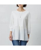 【ジェイ プレス/J.PRESS】の【WEB限定カラーあり】スムースジャージー フレアー カットソー ホワイト系|ID: prp329100004669914 ipo3291000000033764379