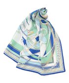 【23区/NIJYUSANKU】のmanipuri ダングルベルト シルク スカーフ 人気、トレンドファッション・服の通販 founy(ファニー) ファッション Fashion レディースファッション Fashion for Women ベルト&ウエストマーク Belts & Waist Accessories シルク Silk, 100% Silk スカーフ Scarf, Neckwear ストール Stole, Wrap 定番 Standard, Basic Item ハンド Hand, Handmade バンダナ Bandana, Head Scarf プリント Print, Printed Pattern モダン Modern, Contemporary モチーフ Motif, Design Theme S/S・春夏 SS, Spring/Summer, Warm Season 夏 Summer 2025年 2025 2025春夏・S/S Spring/Summer 2025 SS25 thumbnail ブルー系|ID: prp329100004669927 ipo3291000000033764419