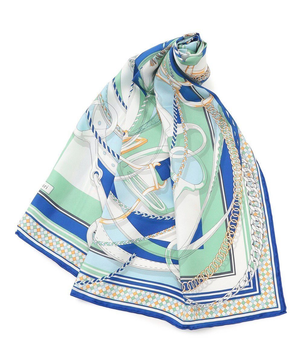 【23区/NIJYUSANKU】のmanipuri ダングルベルト シルク スカーフ インテリア・キッズ・メンズ・レディースファッション・服の通販 founy(ファニー) ファッション Fashion レディースファッション Fashion for Women ベルト&ウエストマーク Belts & Waist Accessories シルク Silk, 100% Silk スカーフ Scarf, Neckwear ストール Stole, Wrap 定番 Standard, Basic Item ハンド Hand, Handmade バンダナ Bandana, Head Scarf プリント Print, Printed Pattern モダン Modern, Contemporary モチーフ Motif, Design Theme S/S・春夏 SS, Spring/Summer, Warm Season 夏 Summer 2025年 2025 2025春夏・S/S Spring/Summer 2025 SS25 ブルー系|ID: prp329100004669927 ipo3291000000033764419