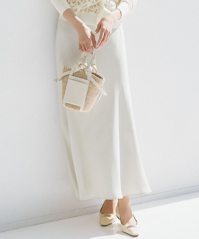 【23区/NIJYUSANKU】の【吸水速乾/防シワ】ジョーゼットサテン ナロー スカート インテリア・キッズ・メンズ・レディースファッション・服の通販 founy(ファニー) https://founy.com/ ファッション Fashion レディースファッション Fashion for Women スカート Skirts 春 Spring キャミソール Camisole, Spaghetti Strap Top 吸水 Absorbent, Quick-Dry サテン Satin, Glossy Fabric ジョーゼット Georgette, Semi-Sheer Fabric S/S・春夏 SS, Spring/Summer, Warm Season 夏 Summer 2025年 2025 2025春夏・S/S Spring/Summer 2025 SS25 |ID: prp329100004669932 ipo3291000000033764434