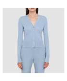 【ジョゼフ/JOSEPH】の【洗える】キャッシュエアー カーディガン 人気、トレンドファッション・服の通販 founy(ファニー) ファッション Fashion レディースファッション Fashion for Women トップス・カットソー Cut & Sew Tops カーディガン・羽織り Layered Style Cardigans カーディガン Cardigan, Knitwear クラシック Classic, Timeless Style クロップド Cropped, Short Length スリム Slim, Slim Fit フィット Fit, Slim Fit フェザー Feather, Feather Detail 夏 Summer 春 Spring S/S・春夏 SS, Spring/Summer, Warm Season 洗える Machine Washable thumbnail Faded Sky|ID: prp329100004669938 ipo3291000000033764458