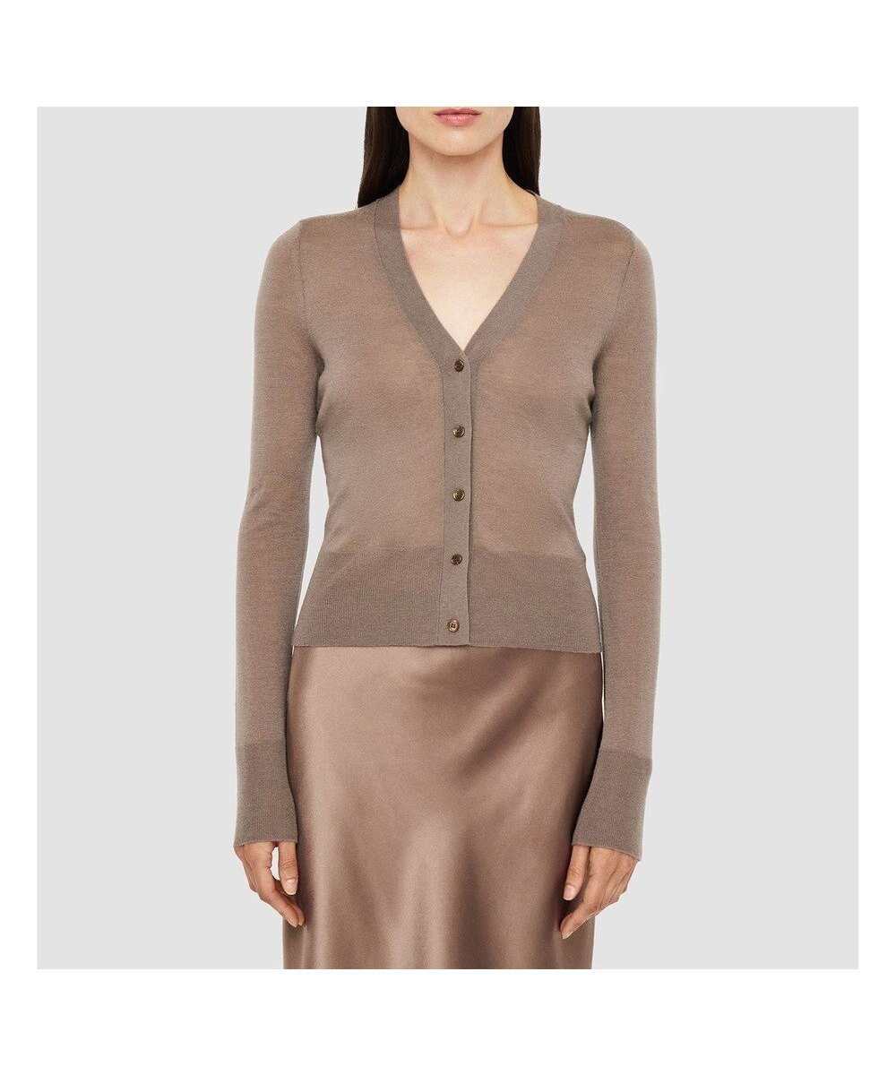 【ジョゼフ/JOSEPH】の【洗える】キャッシュエアー カーディガン インテリア・キッズ・メンズ・レディースファッション・服の通販 founy(ファニー) ファッション Fashion レディースファッション Fashion for Women トップス・カットソー Cut & Sew Tops カーディガン・羽織り Layered Style Cardigans カーディガン Cardigan, Knitwear クラシック Classic, Timeless Style クロップド Cropped, Short Length スリム Slim, Slim Fit フィット Fit, Slim Fit フェザー Feather, Feather Detail 夏 Summer 春 Spring S/S・春夏 SS, Spring/Summer, Warm Season 洗える Machine Washable Escargot|ID: prp329100004669938 ipo3291000000033764459