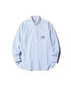 【ジェイ プレス/J.PRESS / MEN】の【AaronChang】【UNISEX】ピンオックス シャツ / バギーフィット 人気、トレンドファッション・服の通販 founy(ファニー) ファッション Fashion レディースファッション Fashion for Women トップス・カットソー Cut & Sew Tops シャツ・ブラウス・オフィスカジュアル Elegant Blouses & Button-Ups イラスト Illustration クラシック Classic, Timeless Style ジャケット Jacket, Outerwear スマート Smart, Elegant デニム Denim, Jeans Material 定番 Standard, Basic Item バランス Balance, Style Balance フラップ Flap, Flap Pocket プリント Print, Printed Pattern ポケット Pocket, Pocket Detail モダン Modern, Contemporary ユニセックス Unisex, Genderless リラックス Relax, Relaxed Fit ルーズ Loose, Oversized A/W・秋冬 Autumn/Winter S/S・春夏 SS, Spring/Summer, Warm Season 夏 Summer thumbnail サックスブルー系1|ID: prp329100004669939 ipo3291000000033764465