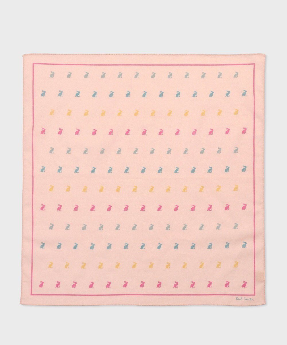 【ポール スミス/Paul Smith】のSwirl Rabbit ハンカチ インテリア・キッズ・メンズ・レディースファッション・服の通販 founy(ファニー) 　ファッション　Fashion　レディースファッション　Fashion for Women　ミニ財布・二つ折り財布　Wallets & Card Cases　おすすめ　Recommended / Our Picks　カラフル　Colorful Design　ギフト プレゼント　Gift / Present　タオル　Towel, Bath Towel　ハンカチ　Handkerchief, Hanky　ハンド　Hand, Handmade　モチーフ　Motif, Design Theme　エレガント 上品　Elegant　財布　Wallet, Purse　ライトピンク|ID: prp329100004669948 ipo3291000000033764498