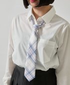 【ウィゴー/WEGO】の【SCHOOLITEM】チェックスクールネクタイ ホワイトチェック2|ID: prp329100004669955 ipo3291000000034379281