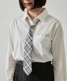 【ウィゴー/WEGO】の【SCHOOLITEM】チェックスクールネクタイ グレーチェック1|ID: prp329100004669955 ipo3291000000034379282