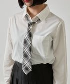 【ウィゴー/WEGO】の【SCHOOLITEM】チェックスクールネクタイ ブラックチェック1|ID: prp329100004669955 ipo3291000000034379283