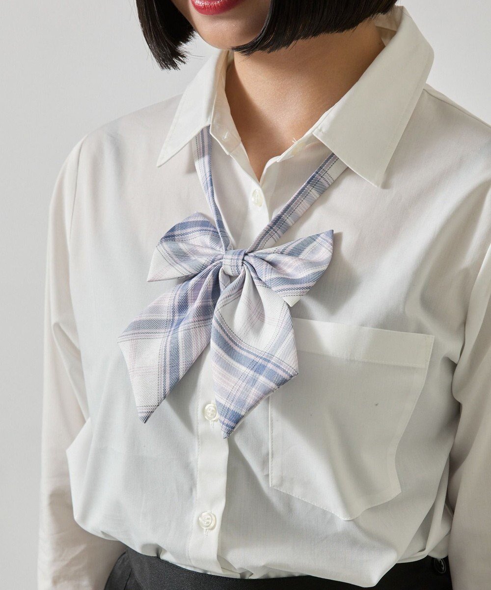 【ウィゴー/WEGO】の【SCHOOLITEM】チェックスクールリボン インテリア・キッズ・メンズ・レディースファッション・服の通販 founy(ファニー) 　ファッション　Fashion　レディースファッション　Fashion for Women　スーツ　Business Suits & Workwear　おすすめ　Recommended / Our Picks　スマホ　Smartphone, Mobile Device　スーツ　Suit, Formalwear　チェック　Check, Plaid, Tartan　リボン　Ribbon, Bow　人気　Popular, Best Seller　ホワイトチェック2|ID: prp329100004669956 ipo3291000000034388728