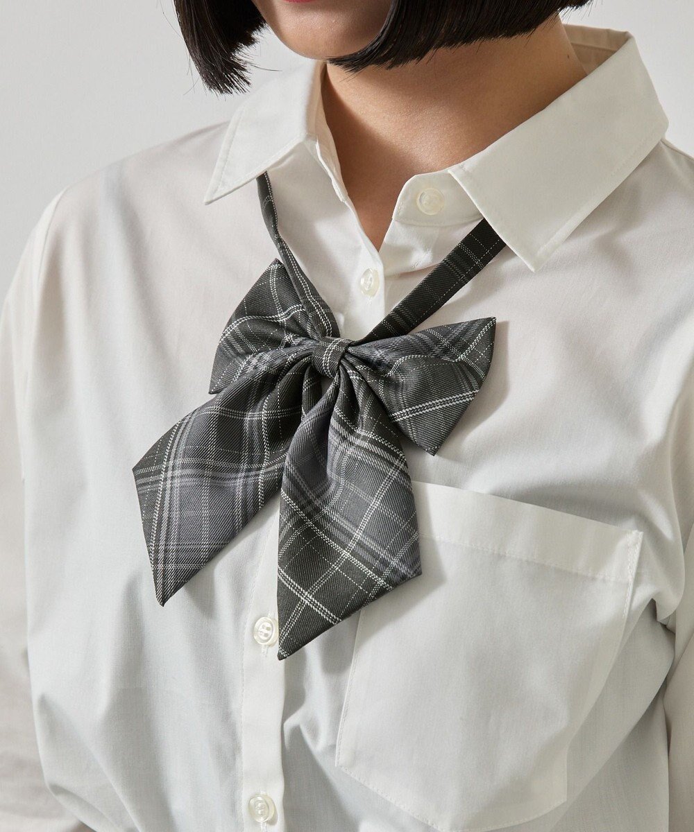 【ウィゴー/WEGO】の【SCHOOLITEM】チェックスクールリボン インテリア・キッズ・メンズ・レディースファッション・服の通販 founy(ファニー) 　ファッション　Fashion　レディースファッション　Fashion for Women　スーツ　Business Suits & Workwear　おすすめ　Recommended / Our Picks　スマホ　Smartphone, Mobile Device　スーツ　Suit, Formalwear　チェック　Check, Plaid, Tartan　リボン　Ribbon, Bow　人気　Popular, Best Seller　ブラックチェック2|ID: prp329100004669956 ipo3291000000034388734