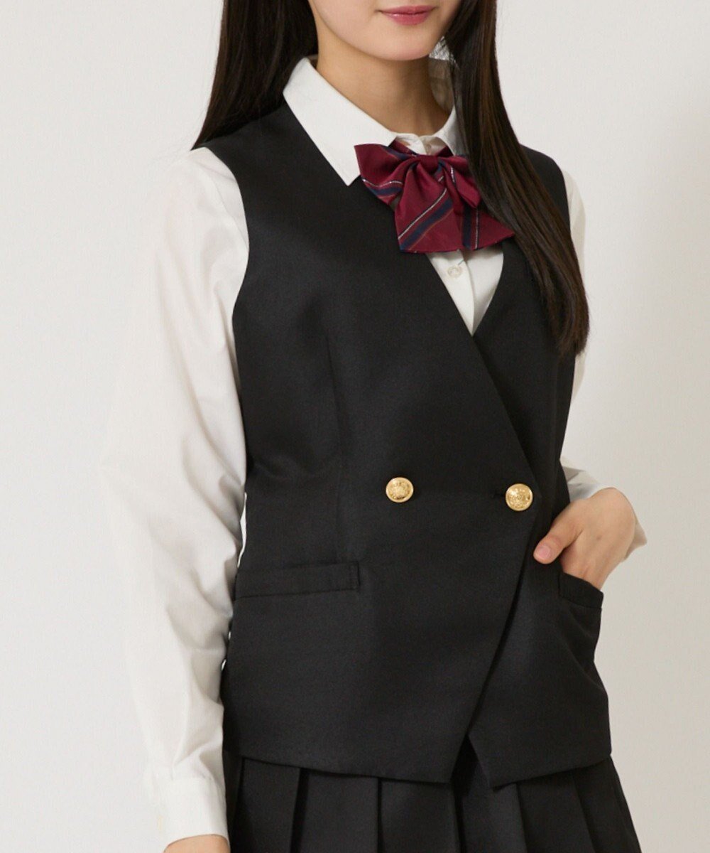 【ウィゴー/WEGO】の【SCHOOLITEM】スクールベスト インテリア・キッズ・メンズ・レディースファッション・服の通販 founy(ファニー) 　ファッション　Fashion　レディースファッション　Fashion for Women　アウター　Coat / Outerwear Collection　トップス・カットソー　Cut & Sew Tops　ベスト&ジレ / 重ね着スタイル　Vests & Gilets　2024年　2024　2024-2025秋冬・A/W　Autumn/Winter 2024–25 AW24–25　おすすめ　Recommended / Our Picks　スマホ　Smartphone, Mobile Device　セレモニー　Ceremony　ベスト　Vest, Waistcoat　リボン　Ribbon, Bow　入学式　Entrance Ceremony　卒業式　Graduation Ceremony　夏　Summer　春　Spring　S/S・春夏　SS, Spring/Summer, Warm Season　ブラック|ID: prp329100004669958 ipo3291000000033764557