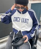 【ウィゴー/WEGO】のグラフィックショートトラックジャケット ネイビー|ID: prp329100004669966 ipo3291000000033764581