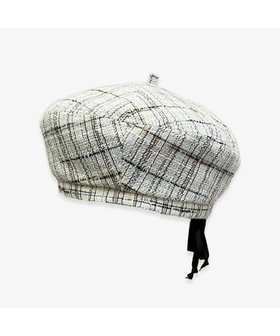【林八百吉商店/HAYASHIYAOKICHI】のun chapeau ツイードベレー 人気、トレンドファッション・服の通販 founy(ファニー) ファッション Fashion レディースファッション Fashion for Women キャップ&ハット Hats & Caps ツイード Twill, Twill Weave リボン Ribbon, Bow 夏 Summer 帽子 Hat, Headwear 春 Spring S/S・春夏 SS, Spring/Summer, Warm Season A/W・秋冬 Autumn/Winter |ID:prp329100004669980
