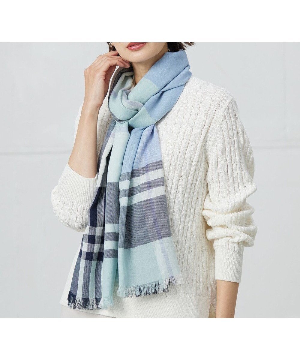 【ジェイ プレス/J.PRESS】のチェック ストール 人気、トレンドファッション・服の通販 founy(ファニー) 　ファッション　Fashion　レディースファッション　Fashion for Women　イエロー　Yellow　ショール　Shawl, Wrap　ストール　Stole, Wrap　チェック　Check, Plaid, Tartan　ラベンダー　Lavender　夏　Summer　春　Spring　S/S・春夏　SS, Spring/Summer, Warm Season　 other-1|ID: prp329100004670026 ipo3291000000033764780