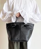 【エクエル ル スティル デヴィ/Hekher Le Style de Vie】の【日本製 / 2WAY】シュリンクレザー ノットハンドバッグ 人気、トレンドファッション・服の通販 founy(ファニー) ファッション Fashion レディースファッション Fashion for Women バッグ Bags エレガント 上品 Elegant 財布 Wallet, Purse ハンド Hand, Handmade フィット Fit, Slim Fit ポケット Pocket, Pocket Detail 日本製 Made In Japan セレモニー Ceremony ビジネス 仕事 通勤 Business / Work / Commuting thumbnail ブラック|ID: prp329100004670033 ipo3291000000033764809