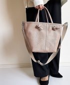 【エクエル ル スティル デヴィ/Hekher Le Style de Vie】の【日本製 / 2WAY】シュリンクレザー ノットハンドバッグ 人気、トレンドファッション・服の通販 founy(ファニー) ファッション Fashion レディースファッション Fashion for Women バッグ Bags エレガント 上品 Elegant 財布 Wallet, Purse ハンド Hand, Handmade フィット Fit, Slim Fit ポケット Pocket, Pocket Detail 日本製 Made In Japan セレモニー Ceremony ビジネス 仕事 通勤 Business / Work / Commuting thumbnail ピンクベージュ|ID: prp329100004670033 ipo3291000000033764811