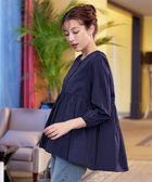 【ティアクラッセ/Tiaclasse】の【洗える】レーヨンツイルギャザーブラウス 人気、トレンドファッション・服の通販 founy(ファニー) ファッション Fashion レディースファッション Fashion for Women トップス・カットソー Cut & Sew Tops シャツ・ブラウス・オフィスカジュアル Elegant Blouses & Button-Ups アクセサリー Fashion Accessories 春 Spring 洗える Machine Washable 秋 Autumn カーディガン Cardigan, Knitwear ギャザー Gathered, Ruffled シルバー Silver, Metallic Silver スリーブ Sleeve, Long Sleeve / Short Sleeve チュニック Tunic, Long Top ドレープ Drape, Draping Fabric 長袖 Long Sleeve, Full Sleeve フロント Front, Front Design ポケット Pocket, Pocket Detail 無地 Plain, Solid Color ラウンド Round, Round Neck ロング Long, Long-Length S/S・春夏 SS, Spring/Summer, Warm Season 再入荷 Restock / Back in Stock 夏 Summer エレガント 上品 Elegant 新作・新入荷 New Arrivals / New In thumbnail ネイビー|ID: prp329100004670036 ipo3291000000033764822