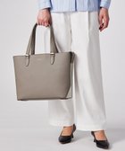 【ポール スミス/Paul Smith】のカラーブロックレザー トートバッグ グレイッシュベージュ|ID: prp329100004670037 ipo3291000000033764825