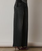 【グレース コンチネンタル/GRACE CONTINENTAL】のコンビデニムワイドパンツ ブラック|ID: prp329100004670042 ipo3291000000033764843