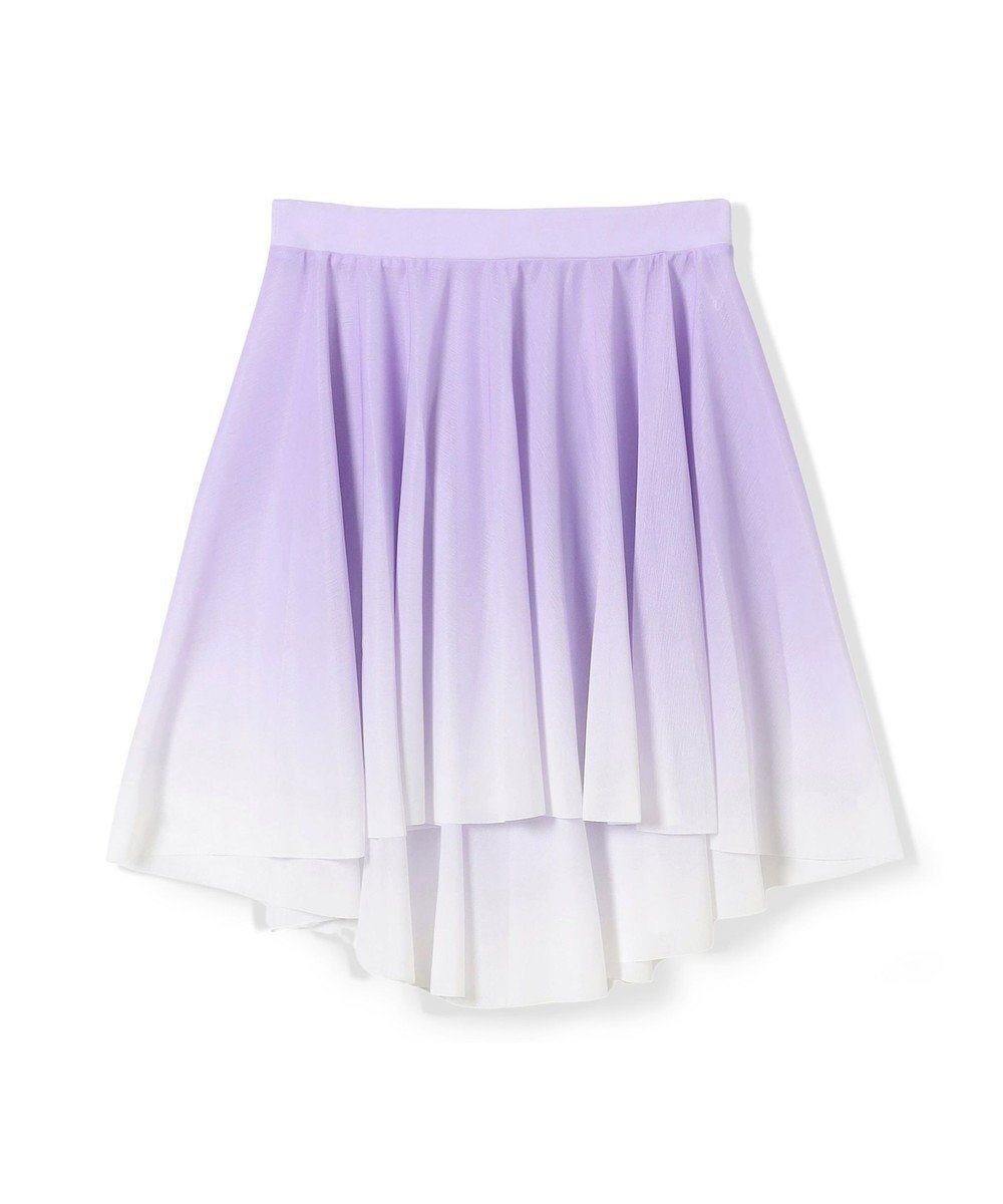 【チャコット/Chacott】のスカート インテリア・キッズ・メンズ・レディースファッション・服の通販 founy(ファニー) 　ファッション　Fashion　レディースファッション　Fashion for Women　スカート　Skirts　グラデーション　Gradient, Ombre　ドレープ　Drape, Draping Fabric　プリント　Print, Printed Pattern　リーフ　Leaf, Botanical Leaf　レース　Lace, Lace Fabric　春　Spring　ライラックGD|ID: prp329100004670053 ipo3291000000033764892