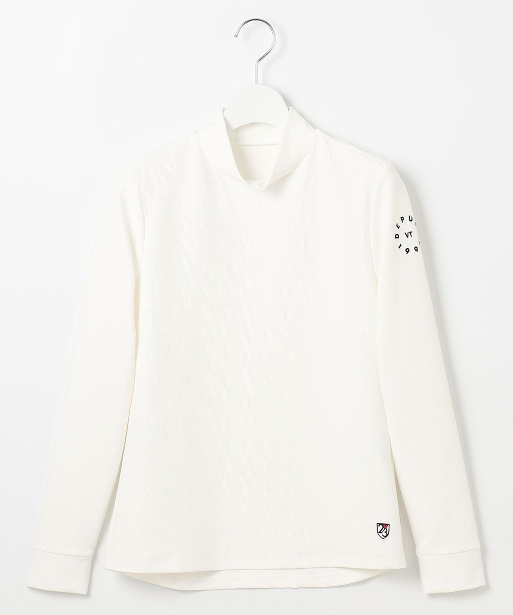 【23区 ゴルフ/NIJYUSANKU GOLF】の【WOMEN】型崩れしにくいエッセンシャルリブインナー 人気、トレンドファッション・服の通販 founy(ファニー) ファッション Fashion レディースファッション Fashion for Women トップス・カットソー Cut & Sew Tops シャツ・ブラウス・オフィスカジュアル Elegant Blouses & Button-Ups ロングTシャツ・Tシャツ Longline T-Shirts & Tees カットソー・ベーシックTシャツ Cut-and-Sewn Tops / Stretch Tees & Basics インナー Innerwear 春 Spring カットソー Cut and Sewn Top 吸水 Absorbent, Quick-Dry サークル Circle, Round Design シンプル Simple, Minimal ストライプ Stripe, Striped Pattern ストレッチ Stretch, Stretchy Fabric フロント Front, Front Design ベーシック Basic, Essential モチーフ Motif, Design Theme S/S・春夏 SS, Spring/Summer, Warm Season 夏 Summer ゴルフ Golf other-1|ID: prp329100004670065 ipo3291000000035636168