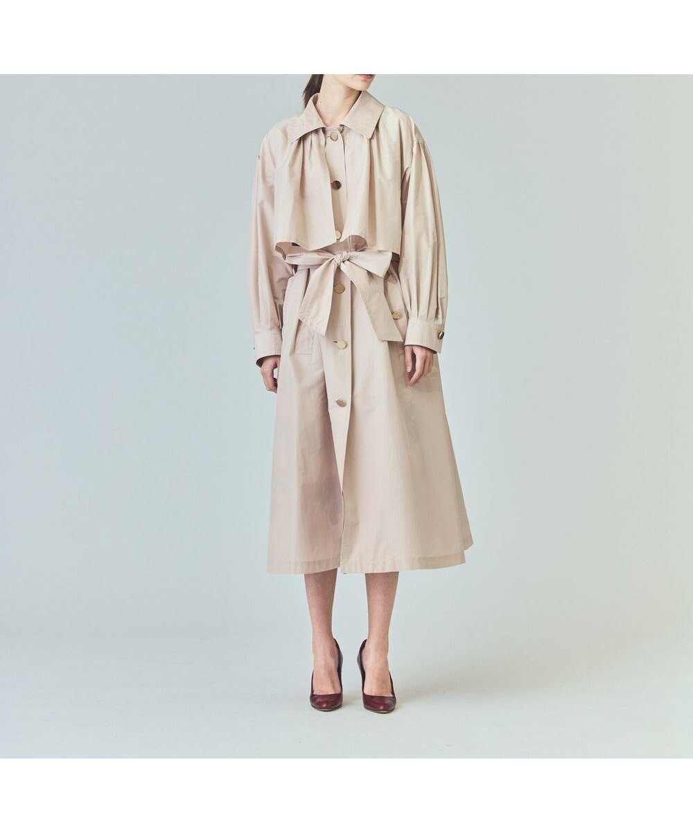 【グレース コンチネンタル/GRACE CONTINENTAL】のタッサードレスコート 人気、トレンドファッション・服の通販 founy(ファニー) 　ファッション　Fashion　レディースファッション　Fashion for Women　アウター　Coat / Outerwear Collection　コート・ロングコート・ピーコート　Long Coats, Peacoats & More　レディースジャケット・軽アウター　Jackets　ワンピース　Dresses　フォーマル・パーティードレス・結婚式用ドレス　Elegant & Casual Dresses　おすすめ　Recommended / Our Picks　ジャケット　Jacket, Outerwear　チュール　Tulip, Tulip Motif　デニム　Denim, Jeans Material　ドレス　Dress, One-Piece　ワイド　Wide, Wide Fit　エレガント 上品　Elegant　夏　Summer　春　Spring　S/S・春夏　SS, Spring/Summer, Warm Season　 other-1|ID: prp329100004670070 ipo3291000000033764958