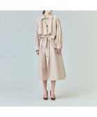 【グレース コンチネンタル/GRACE CONTINENTAL】のタッサードレスコート ベージュ|ID: prp329100004670070 ipo3291000000033764959