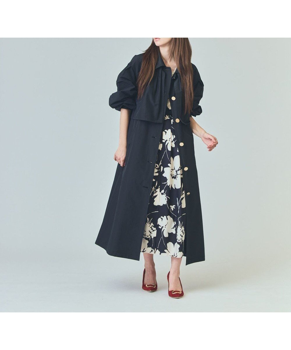 【グレース コンチネンタル/GRACE CONTINENTAL】のタッサードレスコート インテリア・キッズ・メンズ・レディースファッション・服の通販 founy(ファニー) 　ファッション　Fashion　レディースファッション　Fashion for Women　アウター　Coat / Outerwear Collection　コート・ロングコート・ピーコート　Long Coats, Peacoats & More　レディースジャケット・軽アウター　Jackets　ワンピース　Dresses　フォーマル・パーティードレス・結婚式用ドレス　Elegant & Casual Dresses　おすすめ　Recommended / Our Picks　ジャケット　Jacket, Outerwear　チュール　Tulip, Tulip Motif　デニム　Denim, Jeans Material　ドレス　Dress, One-Piece　ワイド　Wide, Wide Fit　エレガント 上品　Elegant　夏　Summer　春　Spring　S/S・春夏　SS, Spring/Summer, Warm Season　ブラック|ID: prp329100004670070 ipo3291000000033764960