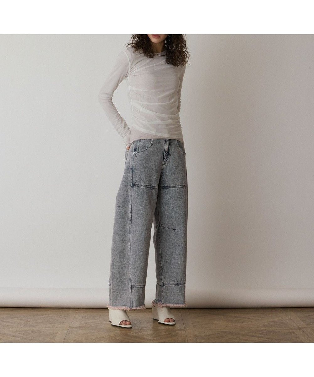 【グレース コンチネンタル/GRACE CONTINENTAL】のレイヤードカットトップ 人気、トレンドファッション・服の通販 founy(ファニー) 　ファッション　Fashion　レディースファッション　Fashion for Women　トップス・カットソー　Cut & Sew Tops　シャツ・ブラウス・オフィスカジュアル　Elegant Blouses & Button-Ups　ロングTシャツ・Tシャツ　Longline T-Shirts & Tees　カットソー・ベーシックTシャツ　Cut-and-Sewn Tops / Stretch Tees & Basics　カットソー　Cut and Sewn Top　ドレープ　Drape, Draping Fabric　夏　Summer　春　Spring　S/S・春夏　SS, Spring/Summer, Warm Season　 other-1|ID: prp329100004670072 ipo3291000000033764964