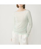 【グレース コンチネンタル/GRACE CONTINENTAL】のレイヤードカットトップ 人気、トレンドファッション・服の通販 founy(ファニー) ファッション Fashion レディースファッション Fashion for Women トップス・カットソー Cut & Sew Tops シャツ・ブラウス・オフィスカジュアル Elegant Blouses & Button-Ups ロングTシャツ・Tシャツ Longline T-Shirts & Tees カットソー・ベーシックTシャツ Cut-and-Sewn Tops / Stretch Tees & Basics カットソー Cut and Sewn Top ドレープ Drape, Draping Fabric 夏 Summer 春 Spring S/S・春夏 SS, Spring/Summer, Warm Season thumbnail ライトグリーン|ID: prp329100004670072 ipo3291000000033764966