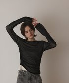 【グレース コンチネンタル/GRACE CONTINENTAL】のレイヤードカットトップ 人気、トレンドファッション・服の通販 founy(ファニー) ファッション Fashion レディースファッション Fashion for Women トップス・カットソー Cut & Sew Tops シャツ・ブラウス・オフィスカジュアル Elegant Blouses & Button-Ups ロングTシャツ・Tシャツ Longline T-Shirts & Tees カットソー・ベーシックTシャツ Cut-and-Sewn Tops / Stretch Tees & Basics カットソー Cut and Sewn Top ドレープ Drape, Draping Fabric 夏 Summer 春 Spring S/S・春夏 SS, Spring/Summer, Warm Season thumbnail ブラック|ID: prp329100004670072 ipo3291000000033764967
