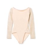 【チャコット/Chacott】のロングスリーブレオタード 人気、トレンドファッション・服の通販 founy(ファニー) ファッション Fashion レディースファッション Fashion for Women コレクション Collection, Seasonal Line コンパクト Compact, Small Size ストレッチ Stretch, Stretchy Fabric タイツ Tights, Legwear デコルテ Décolleté, Neckline レース Lace, Lace Fabric thumbnail ハニーベージュ|ID: prp329100004670077 ipo3291000000033764984