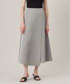 【アイシービー/iCB】の【洗える】トリアセブライトツイル フレアスカート カーキ系|ID: prp329100004670078 ipo3291000000033764988