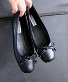 【スティーブマデン/STEVE MADDEN】のCOSMETIC リボンバレエシューズ 人気、トレンドファッション・服の通販 founy(ファニー) ファッション Fashion レディースファッション Fashion for Women 厚底 Platform Shoes シューズ Shoes, Footwear シンプル Simple, Minimal 定番 Standard, Basic Item バレエ Ballet, Ballet Style フィット Fit, Slim Fit フラット Flat, Flat Shoes リボン Ribbon, Bow エレガント 上品 Elegant thumbnail ブラック|ID: prp329100004670086 ipo3291000000033765015