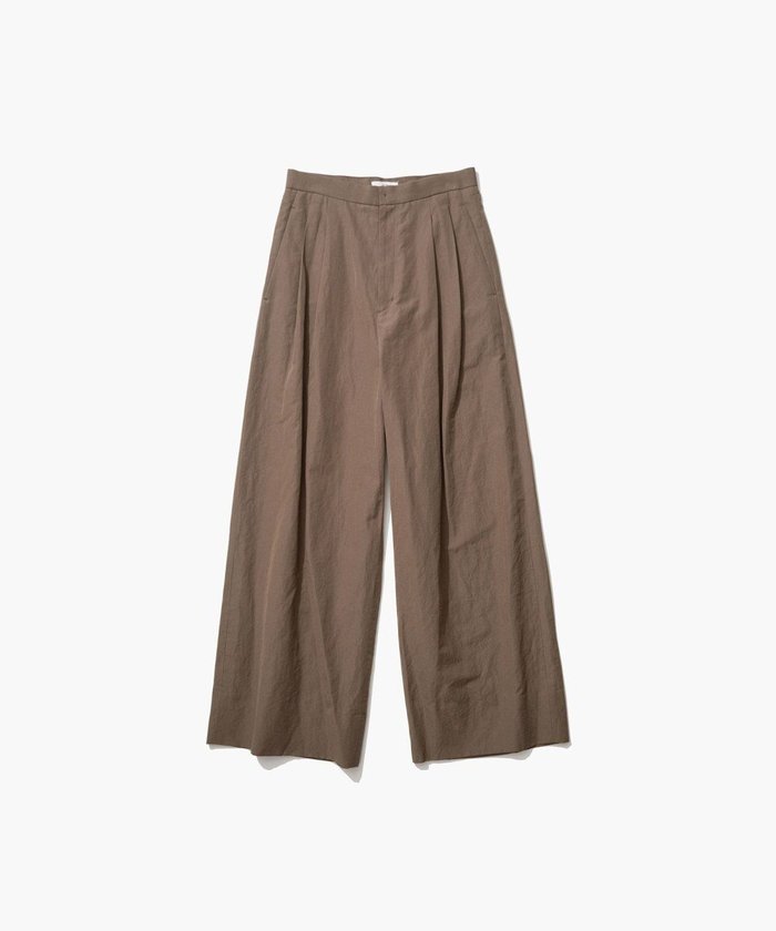 【エイトン/ATON】のSILK LINEN SHANTUNG ツータックパンツ インテリア・キッズ・メンズ・レディースファッション・服の通販 founy(ファニー) https://founy.com/ ファッション Fashion レディースファッション Fashion for Women パンツ Pants & Trousers シャンタン Shantung, Silk-Like Fabric シルク Silk, 100% Silk テーパード Tapered, Tapered Pants ドレス Dress, One-Piece ベスト Vest, Waistcoat ラップ Wrap, Wrap Design リネン Linen, Linen Fabric ワイド Wide, Wide Fit 夏 Summer 春 Spring S/S・春夏 SS, Spring/Summer, Warm Season |ID: prp329100004670087 ipo3291000000033765016