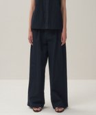 【エイトン/ATON】のSILK LINEN SHANTUNG ツータックパンツ PIN STRIPE|ID: prp329100004670087 ipo3291000000033765018