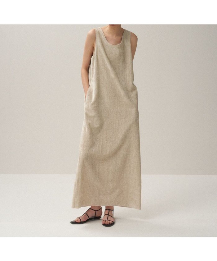 【エイトン/ATON】のLINEN VELVET タンクトップドレス インテリア・キッズ・メンズ・レディースファッション・服の通販 founy(ファニー) https://founy.com/ ファッション Fashion レディースファッション Fashion for Women ワンピース Dresses フォーマル・パーティードレス・結婚式用ドレス Elegant & Casual Dresses ショーツ Shorts, Short Pants シンプル Simple, Minimal タンク Tank Top, Sleeveless Top ドレス Dress, One-Piece ベルベット Velvet, Velvety リネン Linen, Linen Fabric 夏 Summer 春 Spring S/S・春夏 SS, Spring/Summer, Warm Season |ID: prp329100004670096 ipo3291000000033765041