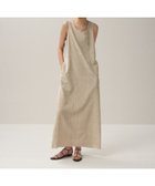 【エイトン/ATON】のLINEN VELVET タンクトップドレス RAW LINEN|ID: prp329100004670096 ipo3291000000033765042
