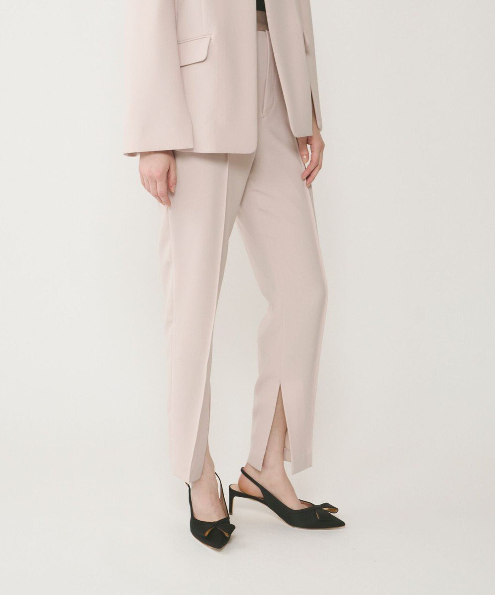 【グレース コンチネンタル/GRACE CONTINENTAL】のインサイドスリットスリムパンツ 人気、トレンドファッション・服の通販 founy(ファニー) 　ファッション　Fashion　レディースファッション　Fashion for Women　パンツ　Pants & Trousers　おすすめ　Recommended / Our Picks　シンプル　Simple, Minimal　ジャケット　Jacket, Outerwear　スタイリッシュ　Stylish, Fashionable　スリット　Slit, Slit Detail　スリム　Slim, Slim Fit　セットアップ　Set-Up, Coordinated Outfit　ダブル　Double, Double-Breasted　ポケット　Pocket, Pocket Detail　夏　Summer　春　Spring　S/S・春夏　SS, Spring/Summer, Warm Season　 other-1|ID: prp329100004670098 ipo3291000000033765047