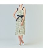 【グレース コンチネンタル/GRACE CONTINENTAL】のチュールヤーンツイードワンピース イエロー|ID: prp329100004670107 ipo3291000000033765074