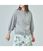 【グレース コンチネンタル/GRACE CONTINENTAL】のラメシアーニットトップ 人気、トレンドファッション・服の通販 founy(ファニー) ファッション Fashion レディースファッション Fashion for Women トップス・カットソー Cut & Sew Tops ニット Knit Tops & Sweaters カーディガン Cardigan, Knitwear シアー Sheer, See-Through セーター Sweater, Knitwear フォルム Silhouette, Form ベーシック Basic, Essential 夏 Summer 春 Spring S/S・春夏 SS, Spring/Summer, Warm Season thumbnail グレー|ID: prp329100004670109 ipo3291000000033765080