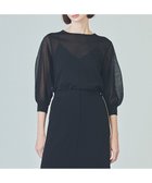 【グレース コンチネンタル/GRACE CONTINENTAL】のラメシアーニットトップ 人気、トレンドファッション・服の通販 founy(ファニー) ファッション Fashion レディースファッション Fashion for Women トップス・カットソー Cut & Sew Tops ニット Knit Tops & Sweaters カーディガン Cardigan, Knitwear シアー Sheer, See-Through セーター Sweater, Knitwear フォルム Silhouette, Form ベーシック Basic, Essential 夏 Summer 春 Spring S/S・春夏 SS, Spring/Summer, Warm Season thumbnail ブラック|ID: prp329100004670109 ipo3291000000033765081